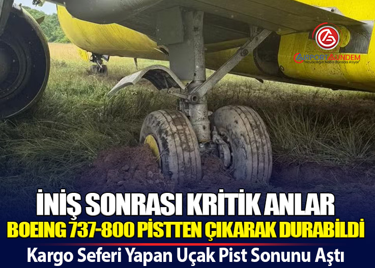 Gol’a Ait Boeing 737-800 Salvador’da Pistten Çıktı