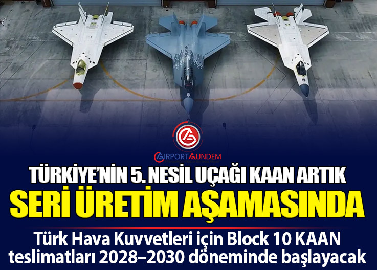 KAAN Programında Yeni Aşamaya Geçti: 20 Uçaklık Sipariş Onaylandı