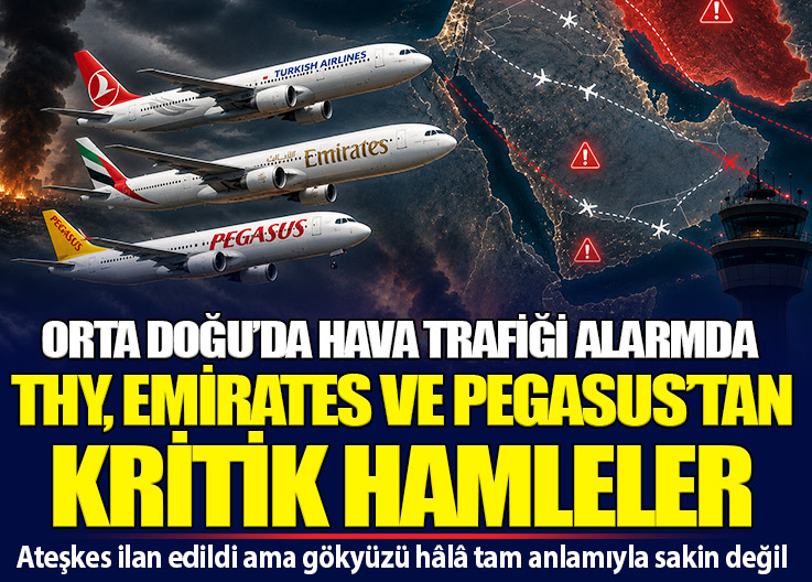 Orta Doğu’da Hava Sahaları Yeniden Açılıyor: Hangi Havayolları Uçuyor, Hangileri İptal Etti?