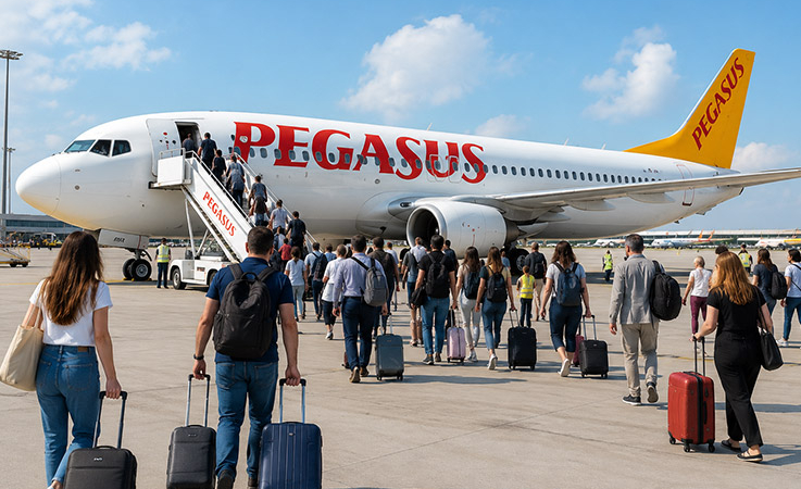 Pegasus 2026 Nisan Trafiği: 3,28 Milyon Yolcu, Yüzde 5’lik Düşüş