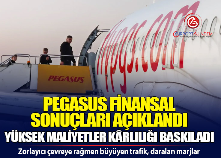 Pegasus Hava Yolları 2026 1. Çeyrek Sonuçları: Gelir Arttı, Kârlılık Baskı Altında