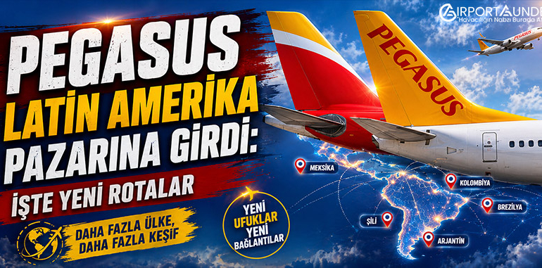 Pegasus Sınırları Aştı: Kolombiya Hattı Resmen Açıldı