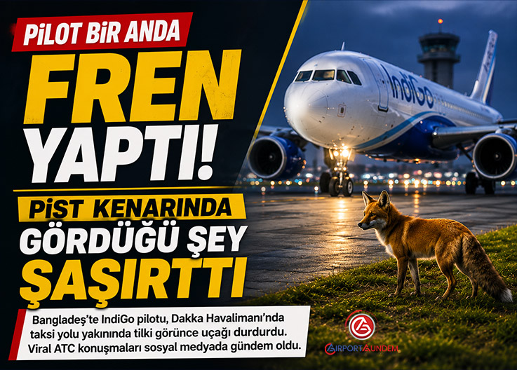 Pilot Pisti Durdurdu! Dakka Havalimanı’nda “Çakal Alarmı”