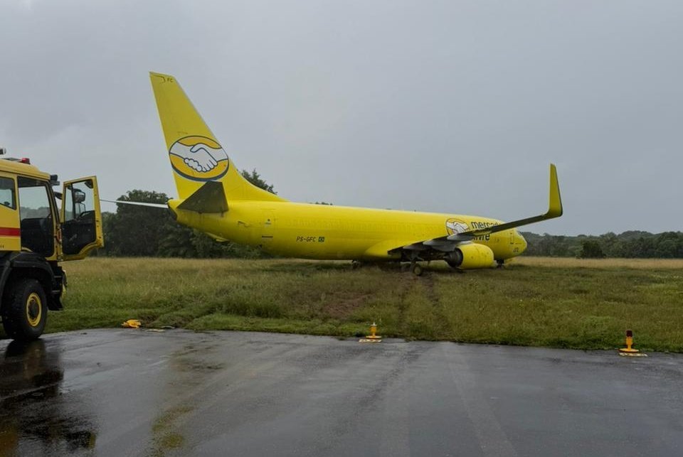 Gol’a Ait Boeing 737-800 Salvador’da Pistten Çıktı