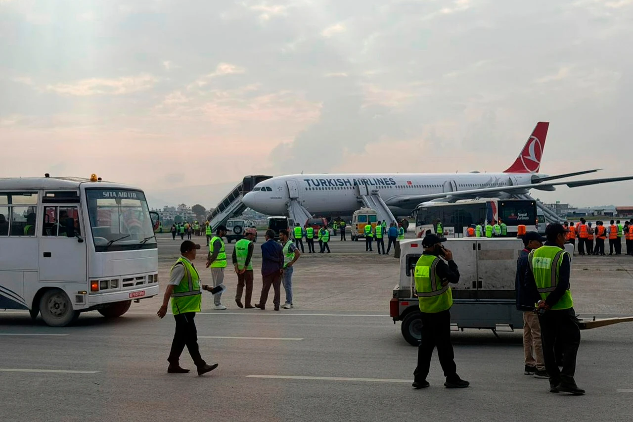 Türk Hava Yolları’ndan Resmî Açıklama: Katmandu’daki Tahliyede Yaralanan Olmadı