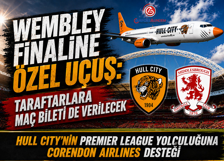 Corendon Airlines’tan Premier League Yolunda Özel Uçuş Hamlesi