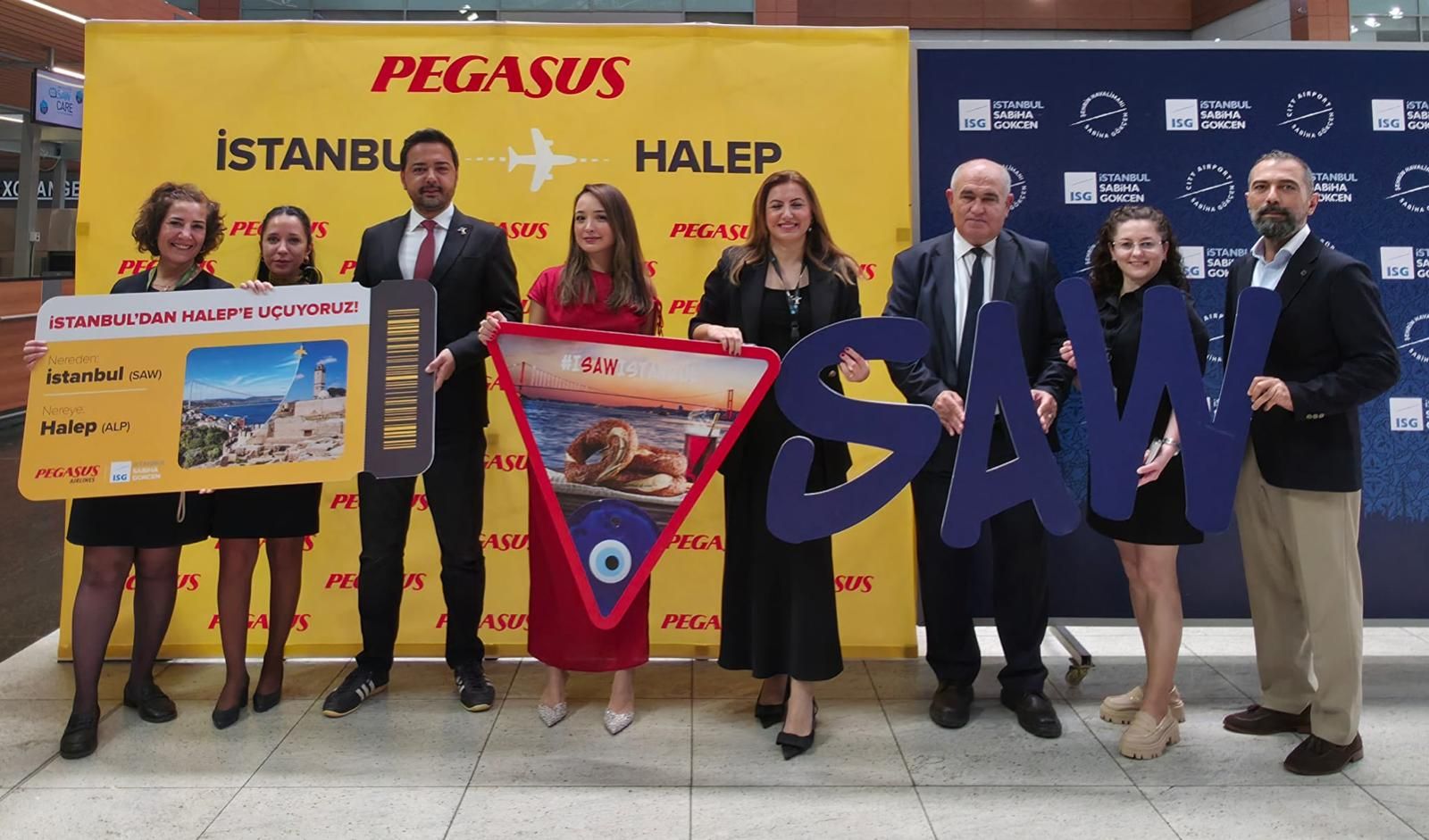 Pegasus Halep Uçuşlarını Başlattı 2 Pegasus Hava Yolları Haberleri Pegasus Pegasus Halep Uçuşlarını Başlattı
