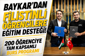 Baykar'dan 200 Filistinli Öğrenciye Tam Burs