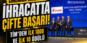 Corendon Airlines'a İki Prestijli Ödül