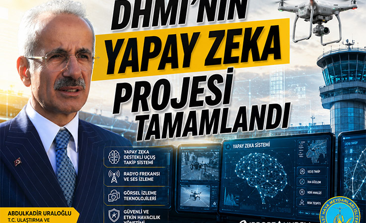 DHMİ’nin Yapay Zeka Projesi Tamamlandı