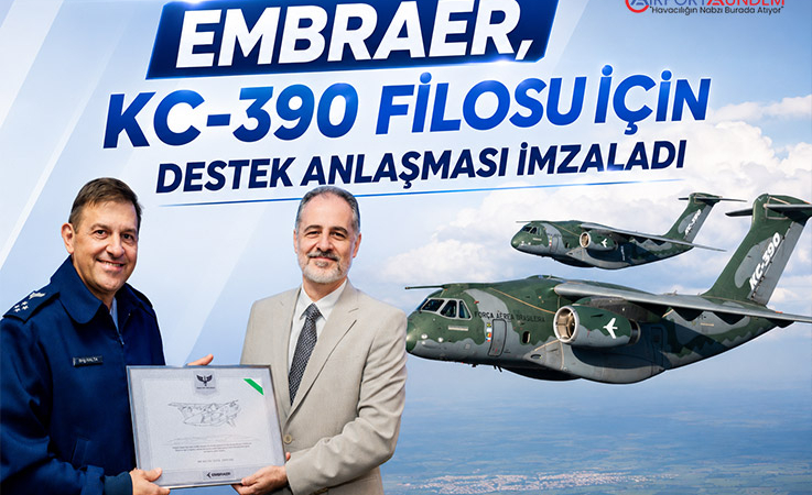 Embraer, KC-390 Filosunun Geleceğini Güvence Altına Aldı