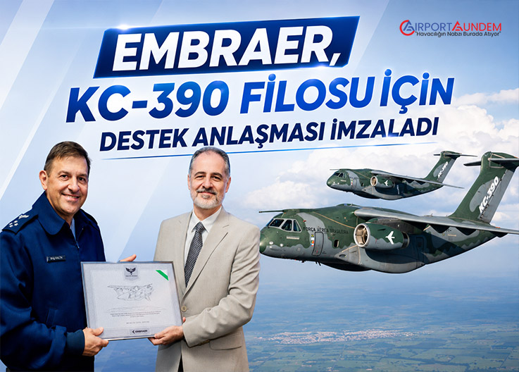 Embraer, KC-390 Filosunun Geleceğini Güvence Altına Aldı