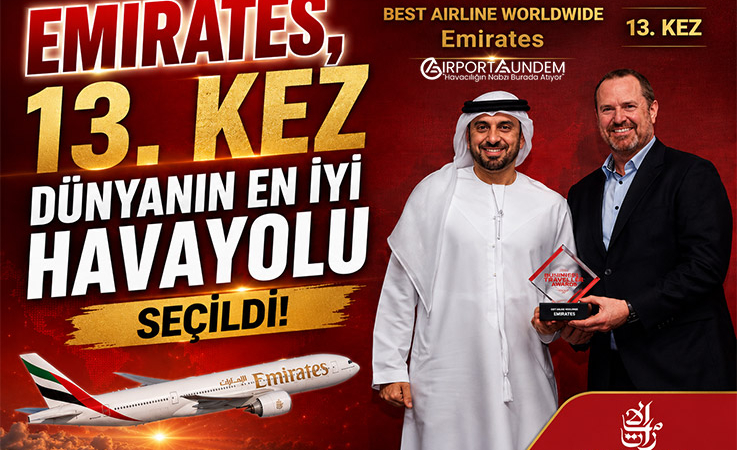 Emirates, 13. Kez “Dünyanın En İyi Havayolu” Seçildi