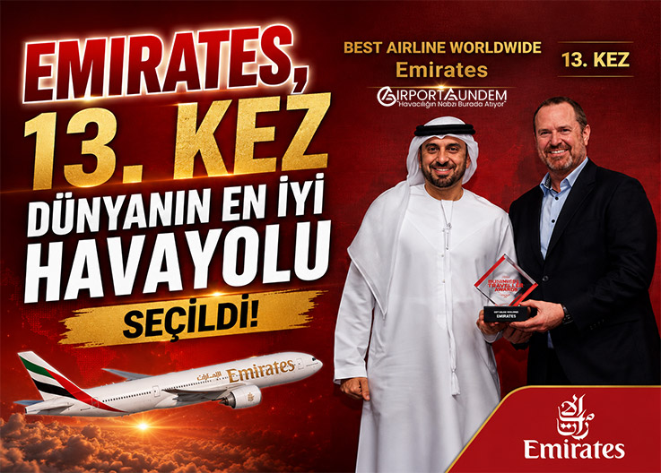Emirates, 13. Kez “Dünyanın En İyi Havayolu” Seçildi