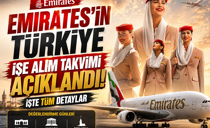 Emirates’in Türkiye İşe Alım Takvimi Açıklandı! İşte Tüm Detaylar