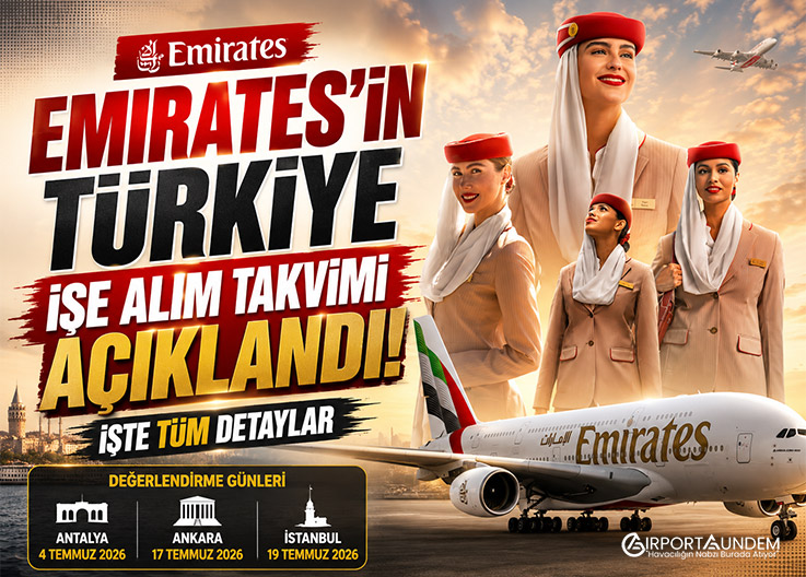 Emirates'in Türkiye İşe Alım Takvimi Açıklandı! İşte Tüm Detaylar