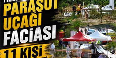 Fransa'da Paraşüt Uçağı Faciası:11 kişi hayatını kaybetti