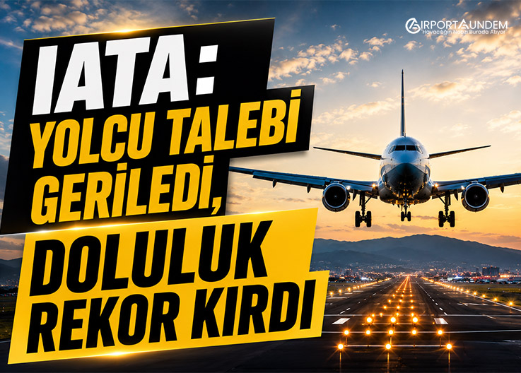 IATA: Yolcu Talebi Geriledi, Doluluk Rekor Kırdı