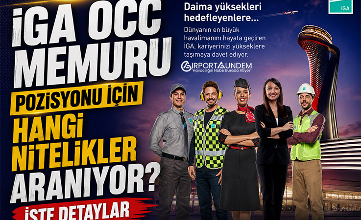 İGA OCC Memuru Alımı Başladı