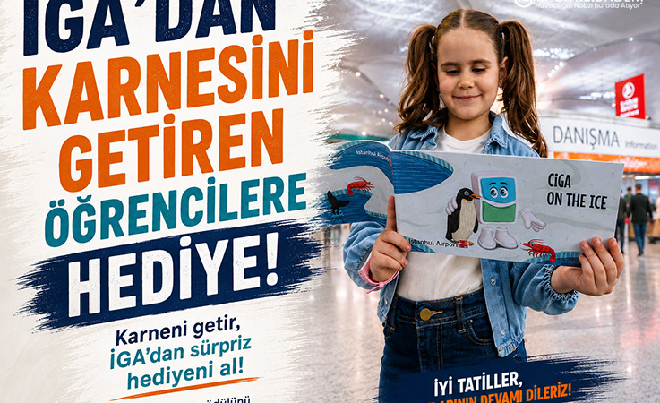 İGA’dan Karnesini Getiren Öğrencilere Hediye