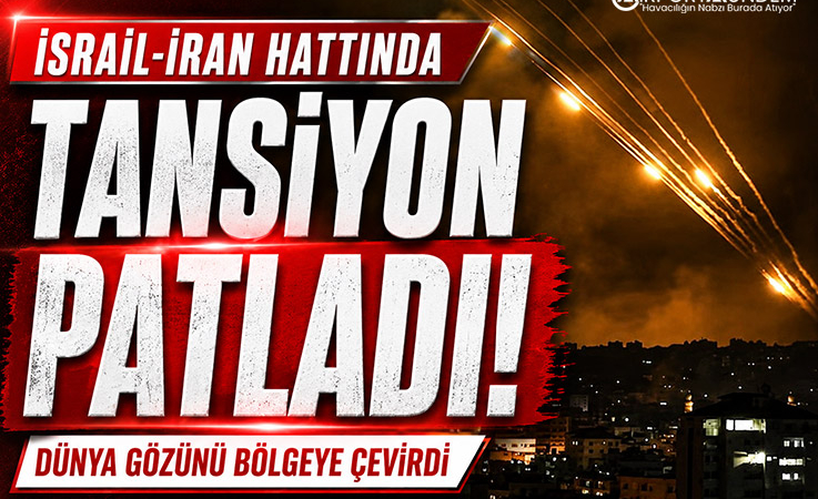 İran-İsrail Hattında Savaş Eşiği: Hava Sahaları Kapatıldı