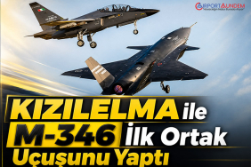 KIZILELMA ile M-346 İlk Ortak Uçuşunu Yaptı