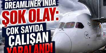 Lufthansa Boeing 787’nin Ön İniş Takımı Çöktü