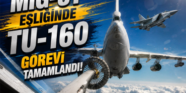 MiG-31 Eşliğinde Tu-160 Görevi Tamamlandı