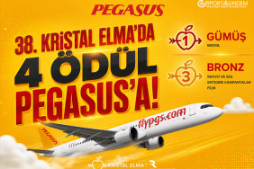 Pegasus'a Kristal Elma'da 4 Ödül 17 Pegasus Hava Yolları Haberleri Pegasus Hava Yolları Pegasus'a Kristal Elma'da 4 Ödül