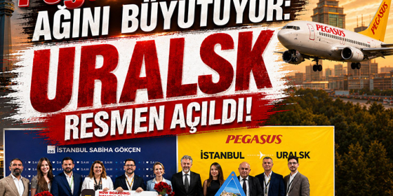 Pegasus’tan Kazakistan Atağı: Uralsk Uçuşları Resmen Başladı 24 Pegasus Hava Yolları Haberleri Pegasus Hava Yolları Pegasus’tan Kazakistan Atağı: Uralsk Uçuşları Resmen Başladı