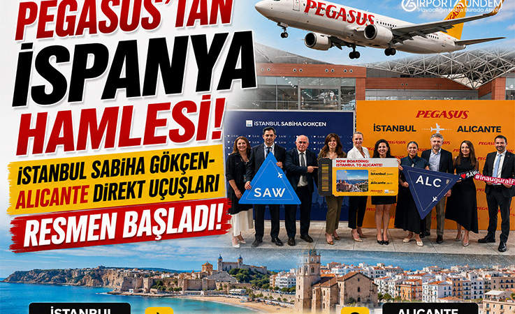 Sabiha Gökçen’in İspanya Ağı Genişledi