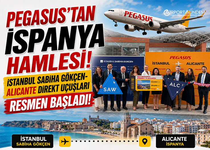 Sabiha Gökçen'in İspanya Ağı Genişledi