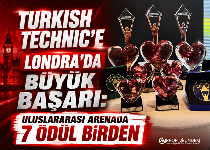 Turkish Technic Londra’da Ödül Şov Yaptı: 7 Uluslararası Ödül