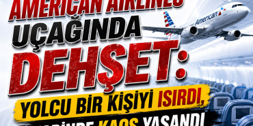 Yolcu Bir Yolcuyu Isırdı, Pilot Alarm Verdi