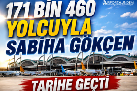 171 Bin 460 Yolcuyla Sabiha Gökçen Tarihe Geçti