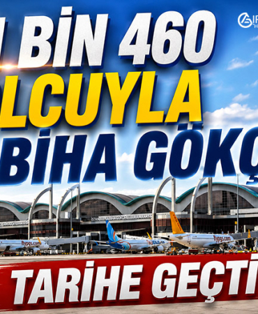 171 Bin 460 Yolcuyla Sabiha Gökçen Tarihe Geçti