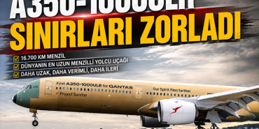A350-1000ULR Sınırları Zorladı