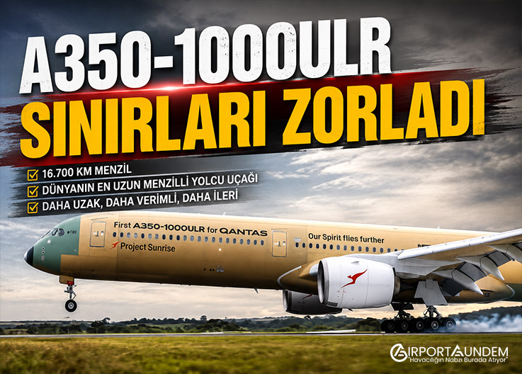 A350-1000ULR Sınırları Zorladı
