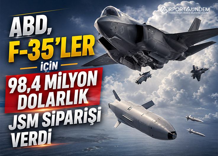 ABD, F-35’ler İçin 98,4 Milyon Dolarlık JSM Siparişi Verdi