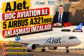 AJet, BOC Aviation ile 5 Airbus A321neo Anlaşması İmzaladı