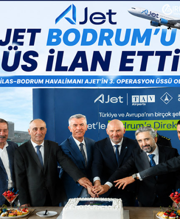 AJet Bodrum’u Üs İlan Etti