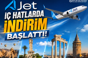 AJet İç Hatlarda İndirim Başlattı