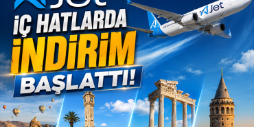 AJet İç Hatlarda İndirim Başlattı