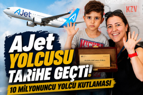 Çukurova Uluslararası Havalimanı 10 milyonuncu yolcusunu karşıladı. AJet ile gelen Demirbilek Ailesi sürpriz törenle kutlandı, havalimanının büyümesi dikkat çekti.