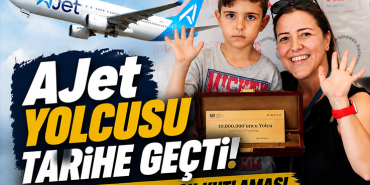 Çukurova Uluslararası Havalimanı 10 milyonuncu yolcusunu karşıladı. AJet ile gelen Demirbilek Ailesi sürpriz törenle kutlandı, havalimanının büyümesi dikkat çekti.