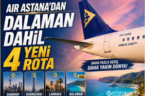 Air Astana’dan Dalaman Dahil Dört Yeni Rota