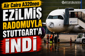 Air Cairo A320neo, Ezilmiş Radomuyla Stuttgart’a İndi 20 Havacılık Haberleri THY Air Cairo A320neo, Ezilmiş Radomuyla Stuttgart’a İndi