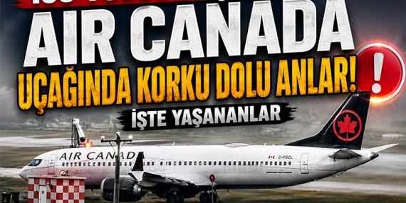 Air Canada 737 MAX 8 Çim Alanda Durdu! Yolcular O Anları Anlattı