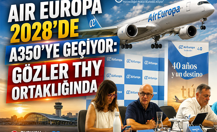 Air Europa 2028’de A350’ye Geçiyor: Gözler THY Ortaklığında