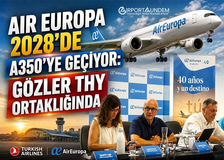 Air Europa 2028’de A350’ye Geçiyor: Gözler THY Ortaklığında
